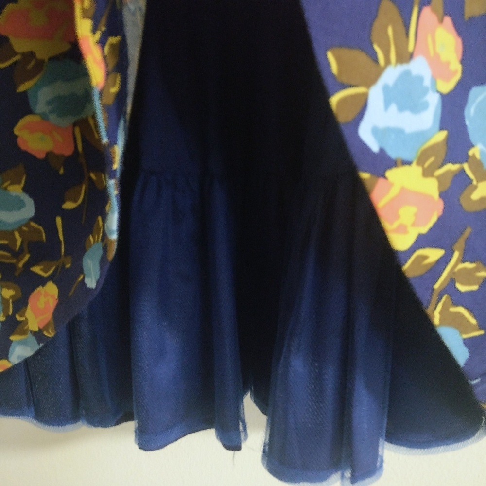 Blue Floral Dress by Plenty by Tracy Reese - Picture 4 of 6
